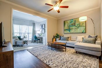Ceiling Fans in Master Bedroom, Living Room, & Sunroom